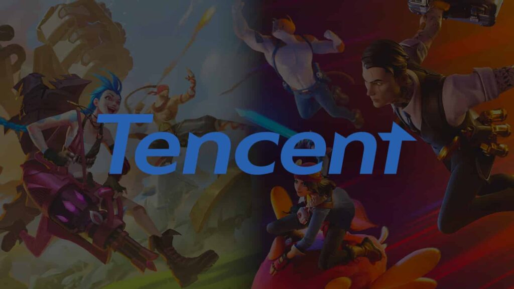 jeux riot et epic game sous tencent
