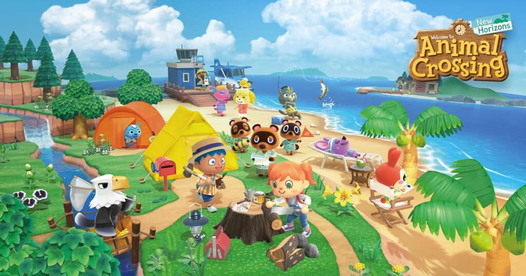 Le jeu de simulation Animal Crossing